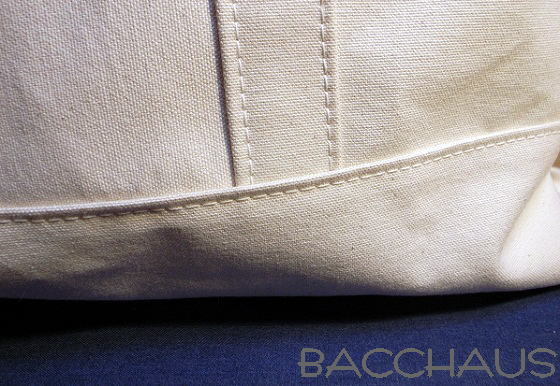 生成り帆布トートバッグ　BACCHAUS